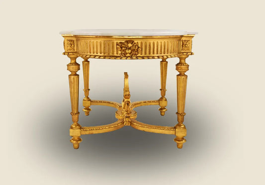 Luxury Royal Solid Teak Wood Carving Side Table