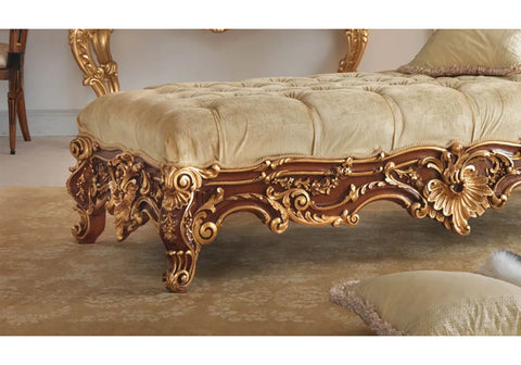 Luxury and Royal Handcrafted Chaise Lounge