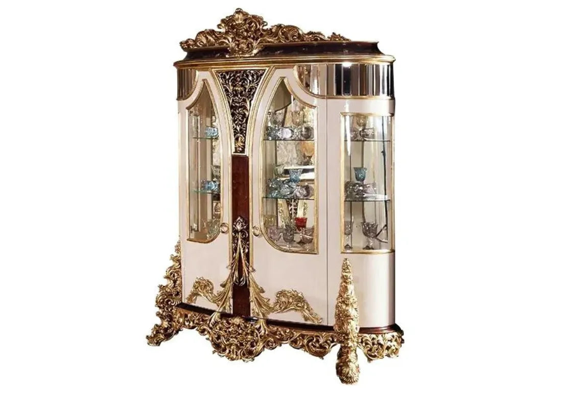 Royal and Luxury white color vitrine