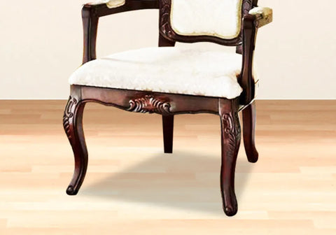 Luxury Style Wooden Hand Carving Royal Arm Chair