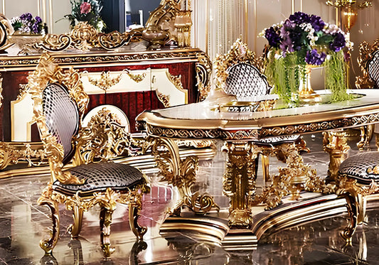 Royal Luxury Europe Dining Table Set