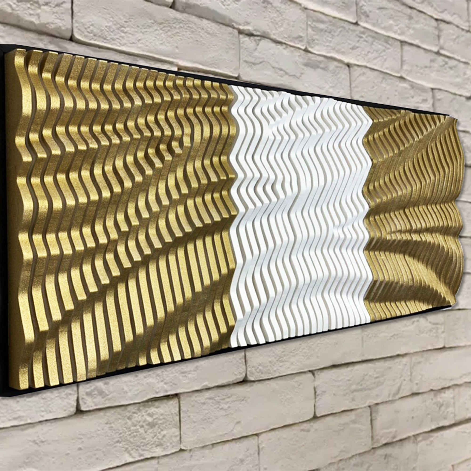 wavewood wall art panel