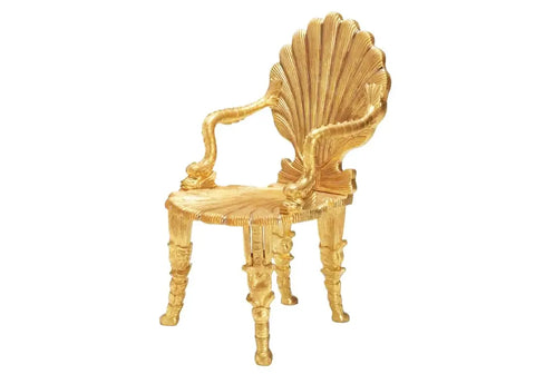 Premium Look Handcrafted Grotto Arm Chair