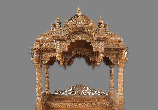 Super Deluxe Teakwood Home Temple