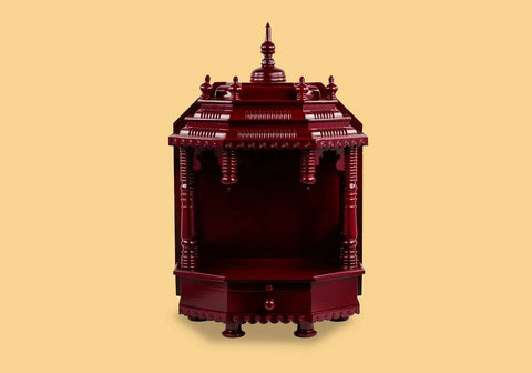 Handcrafted Premium Wooden Temple