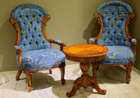 Royal Heritage Hand Carved Luxury Armchair